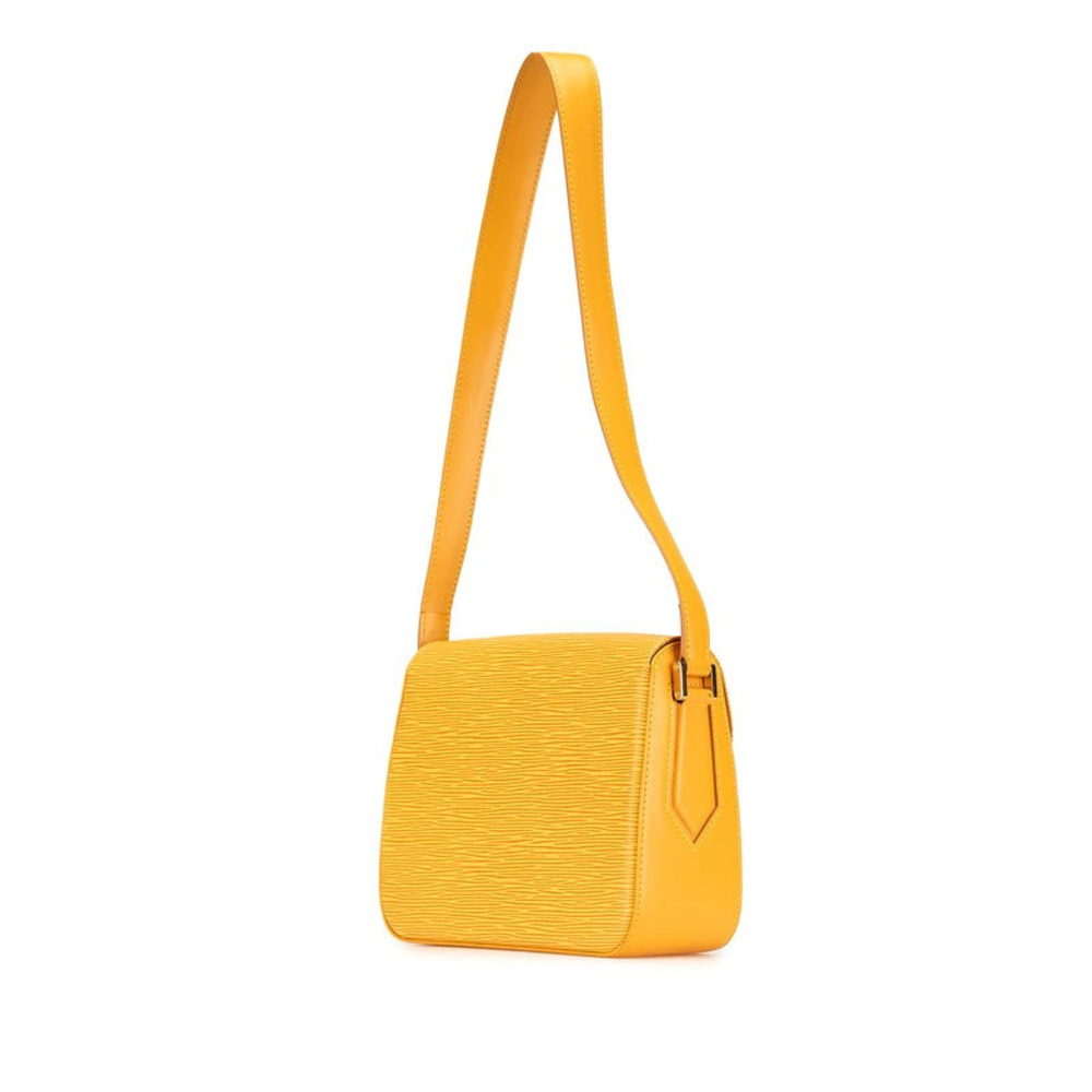 Louis Vuitton Bussi Yellow Shoulder Tassili Epi Leather Bag Yellow